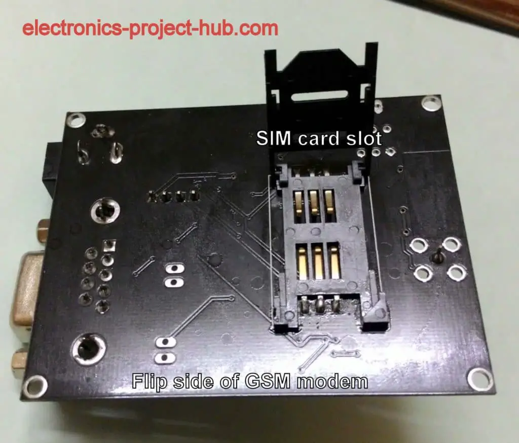 GSM Module SIM Slot