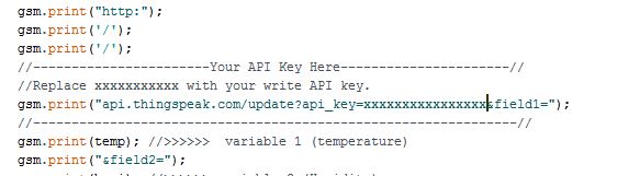 Write API key