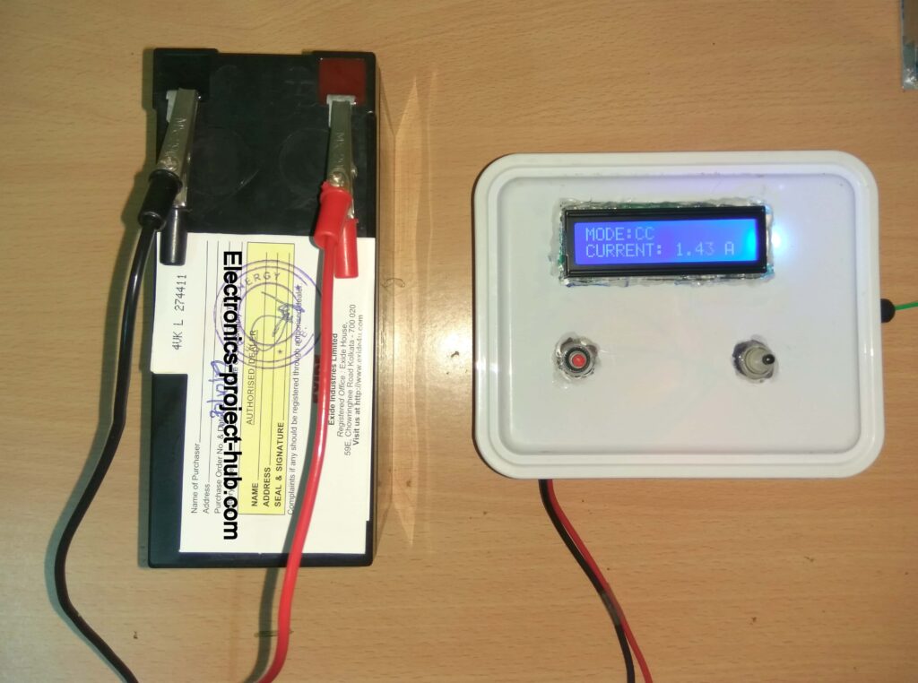 12V Arduino Lead-Acid Battery Charger